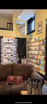 A corner of the book store