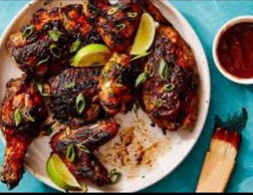 Jerk chicken Jamaican style