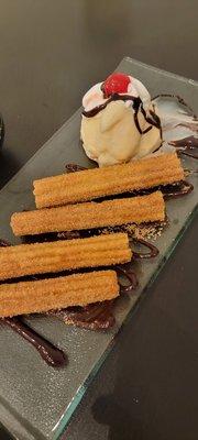 Ice cream churros