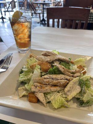 Chicken Cesar salad