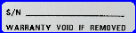 Void/warranty label