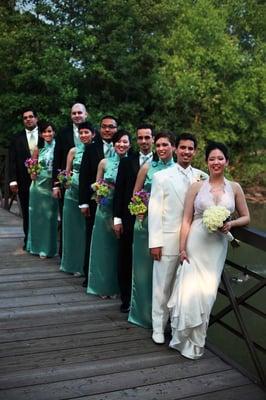 Bridal party before the reception.  Photo courtesy of christytylerphotography.com.