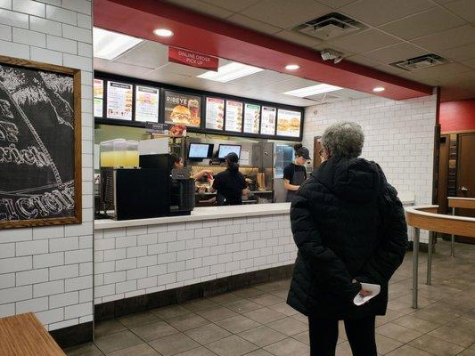 Front Counter at Arby's Adrian