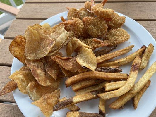 Fried shrimp