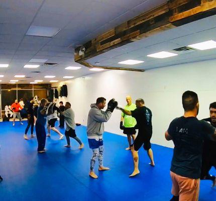 Weds Muay Thai class