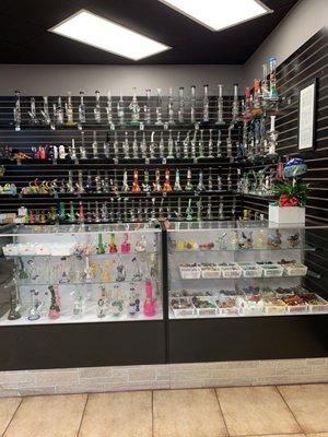 Some of our glass selection!