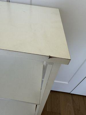 Damaged furniture