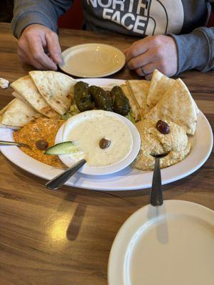 Greek Sampler Platter