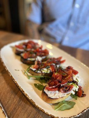 Buratta Bruschetta