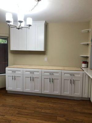 Kitchen cabinets installation in San Jose