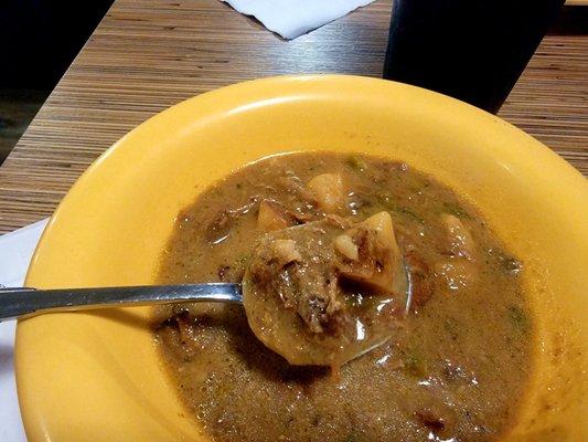 Philly cheesesteak chowder. Rich, full of flavor and good.