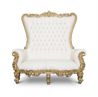 La silla de trono doble para quinceañeras ofrece una combinación impecable de lujo y elegancia para realzar cualquier celebra...