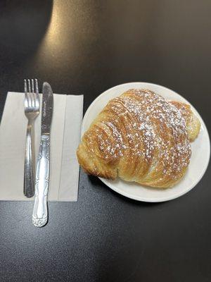 Almond croissant