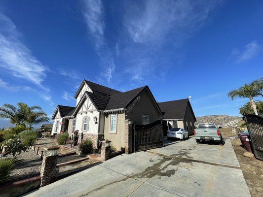 After Photo of Roof Restoration.  We plan to paint the rest of the house at a later time.