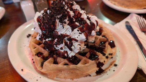 Oreo waffle