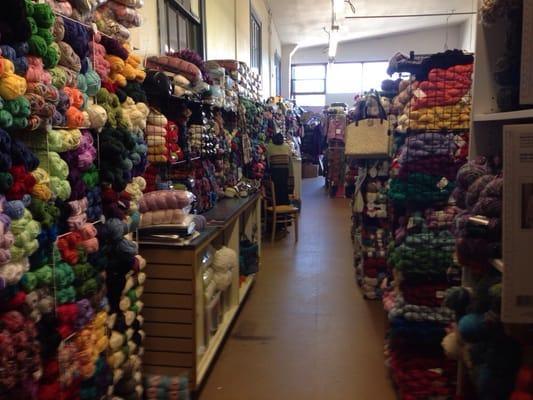 Outstanding selections of yarn.