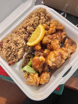 Orange chicken