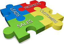 Pull together prospects, leads, customers and sales