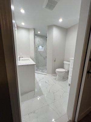 Bathroom remodel