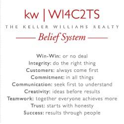 Keller Williams Belief System