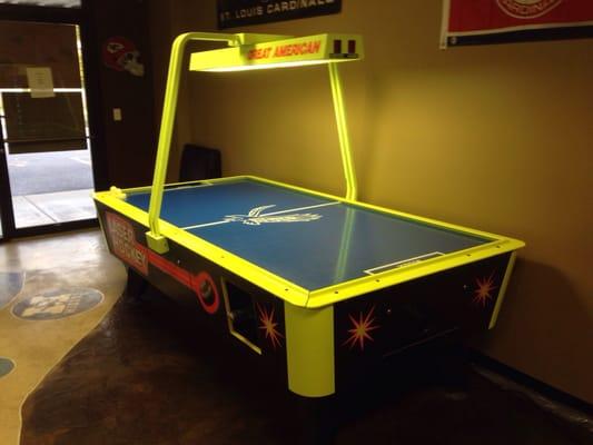 Air hockey!