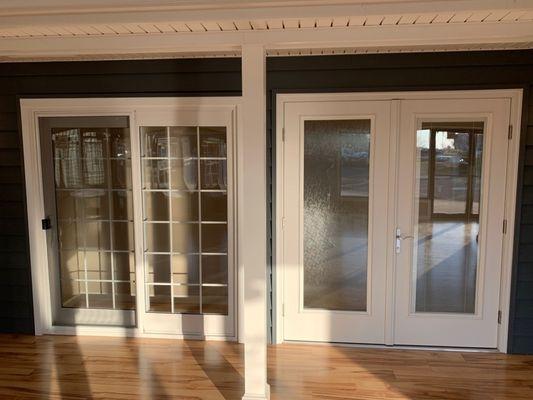 Even patio doors!