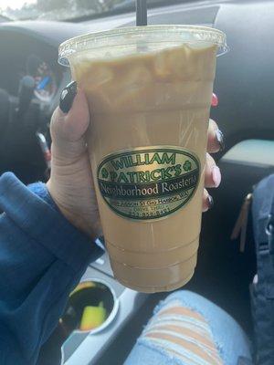 Sugar free Carmel vanilla latte