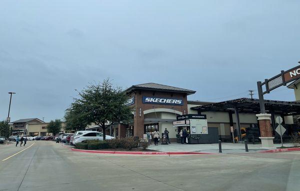 Skechers in the Allen Outlet Mall. Located at the North end by the Columbia store!