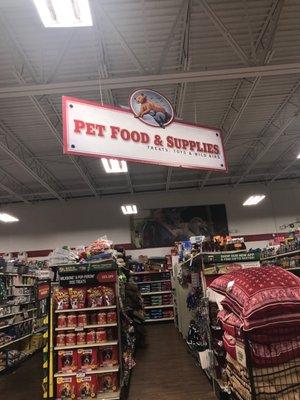 They sell an amazing assortment of canine supplies as well as equine, poultry, and pig feed