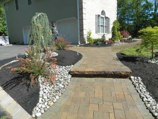 Paver walkway. Freehold NJ