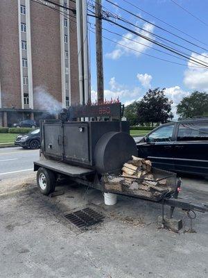 Smoker outside!!