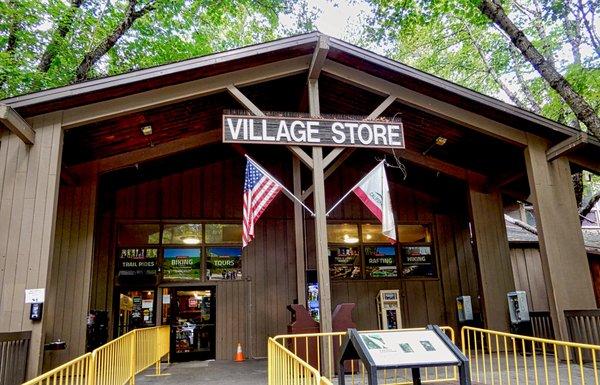 The Yosemite Village store.