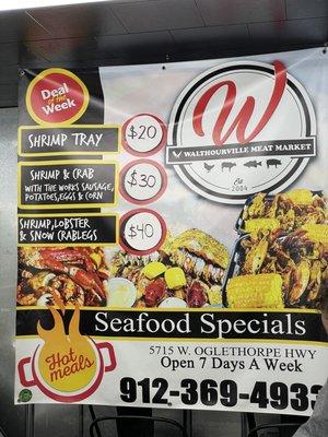 Seafood Special Poster