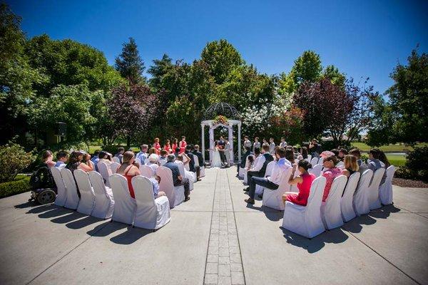 Ceremony at Brentwood by Wedgewood Weddings