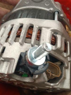 broken alternator from over tightening?