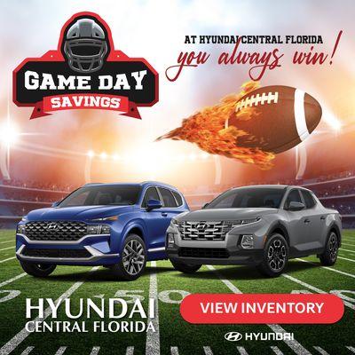 Hyundai of Central Florida - Game Day Sale