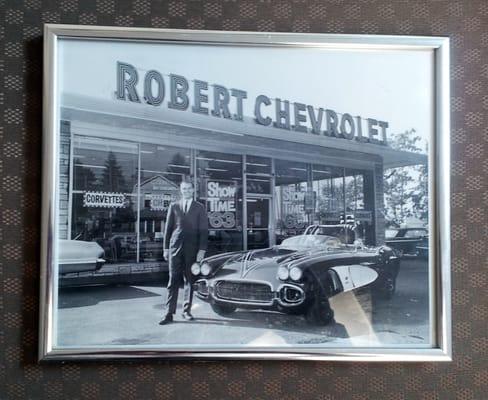 The dealership many years ago!