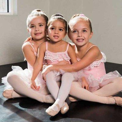 We offer combination classes (ballet, tap, tumbling) for children, starting at age 2!