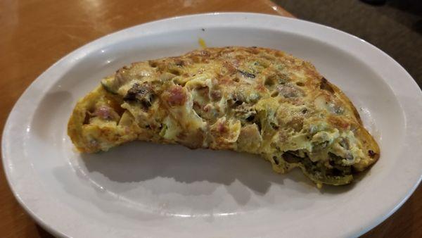 The Omelet at Driftwood's Seafood & Steak.