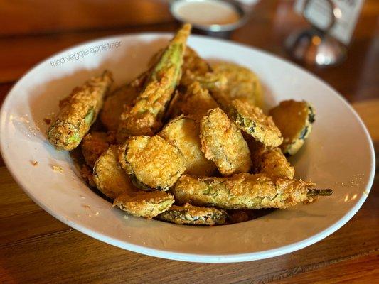 Fried Green Tomatoes | Fried Whole Okra | Fried Pickles