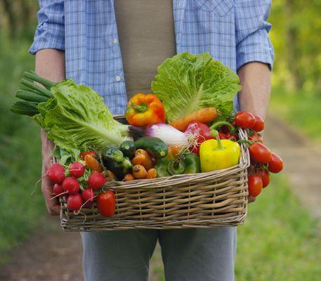 Locally grown produce...come out and meet the people who grow your food!