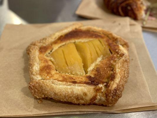 Pear frangipane tart