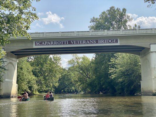 Passing the first bridge