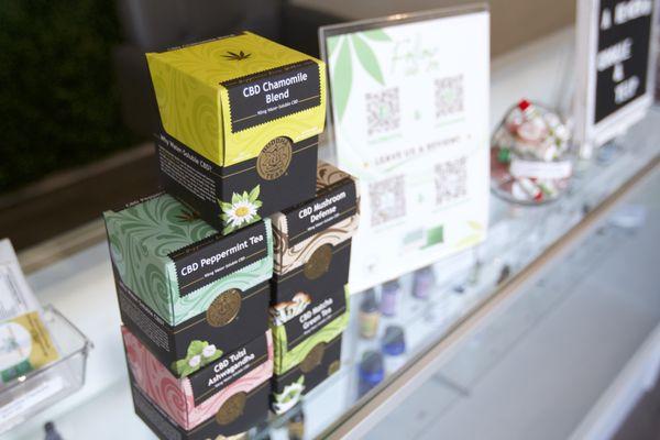 Teas & Coffee Infused with CBD