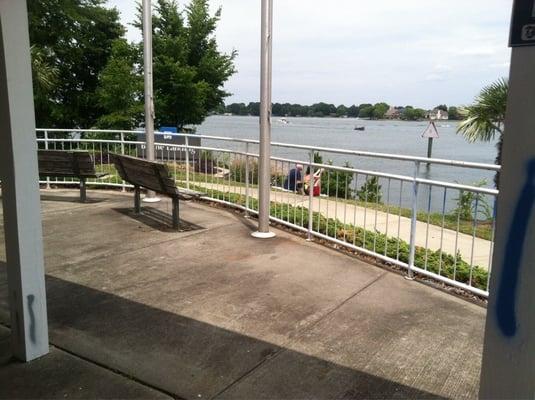 Sitting area view.