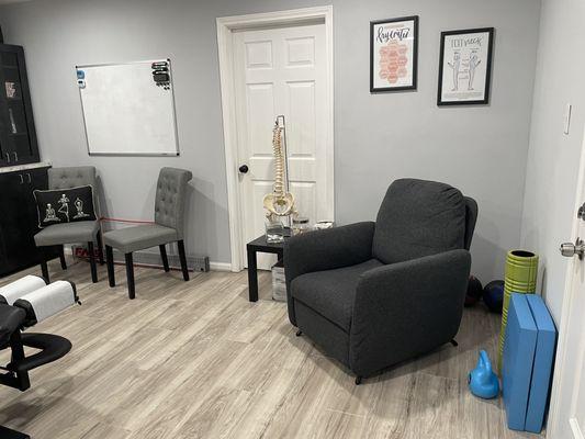 Spacious area for your appointments