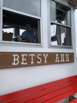 The Betsy Ann Riverboat