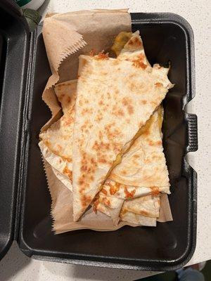 Quesadilla to share