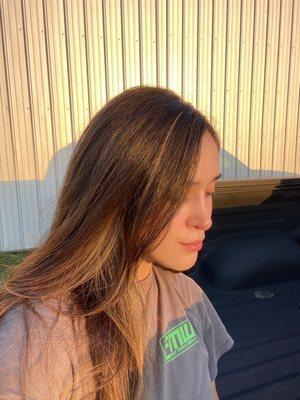 Balayage done by Olga