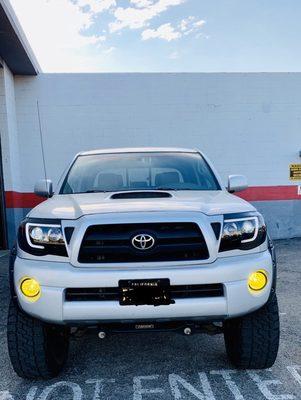 New DRL Smoked Headlights/ Smoked Fog lights!!!